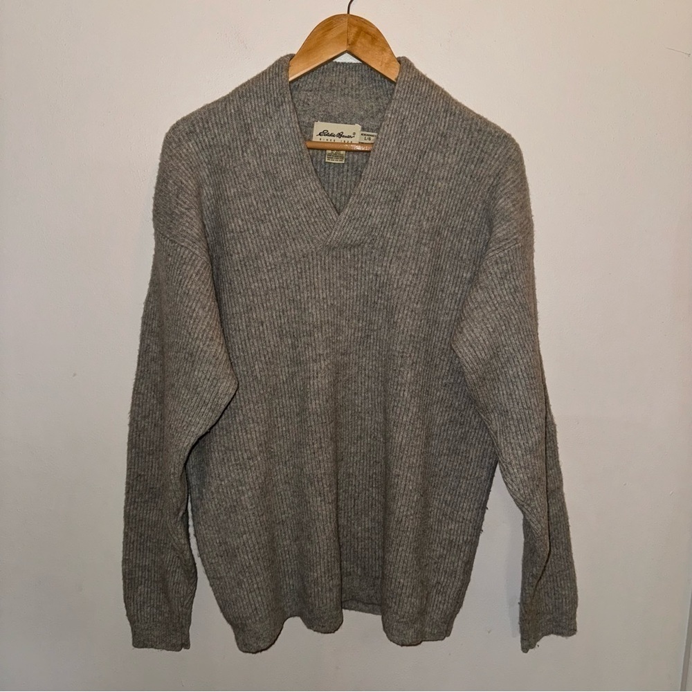 Eddie Bauer Wool Sweater Men’s Size Large